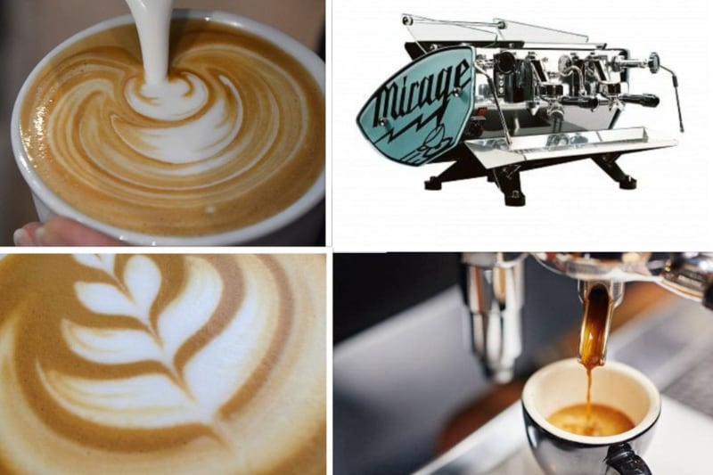 Mobiele espressobar van Caffe Delizia