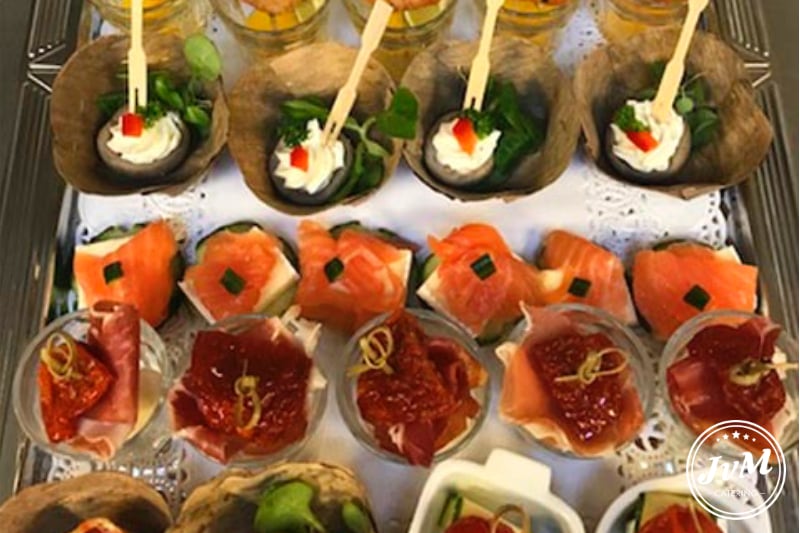 Verse gerechten voor bedrijfsfeest door JVM Catering